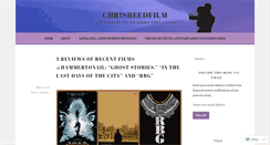 Desktop Screenshot of chrisreedfilm.com